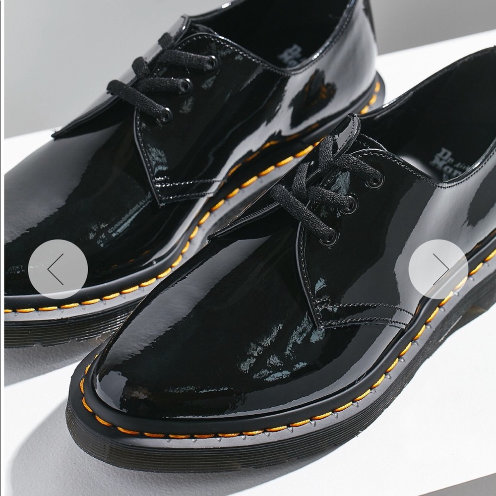 Dr. Martens Dupree Patent Leather 3-Eye Shoe